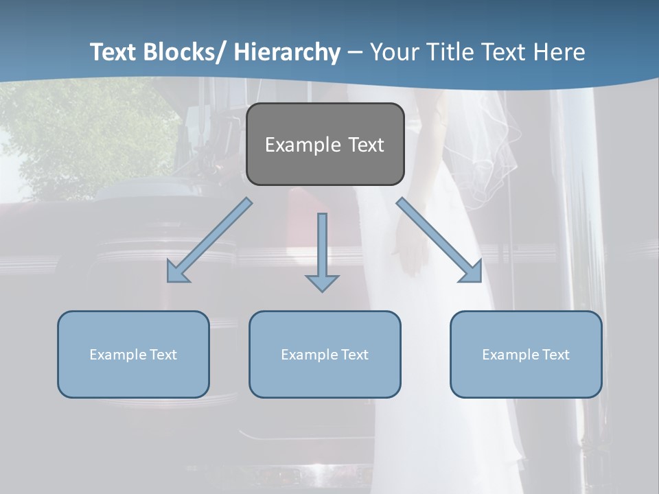 Trucker Bride PowerPoint Template