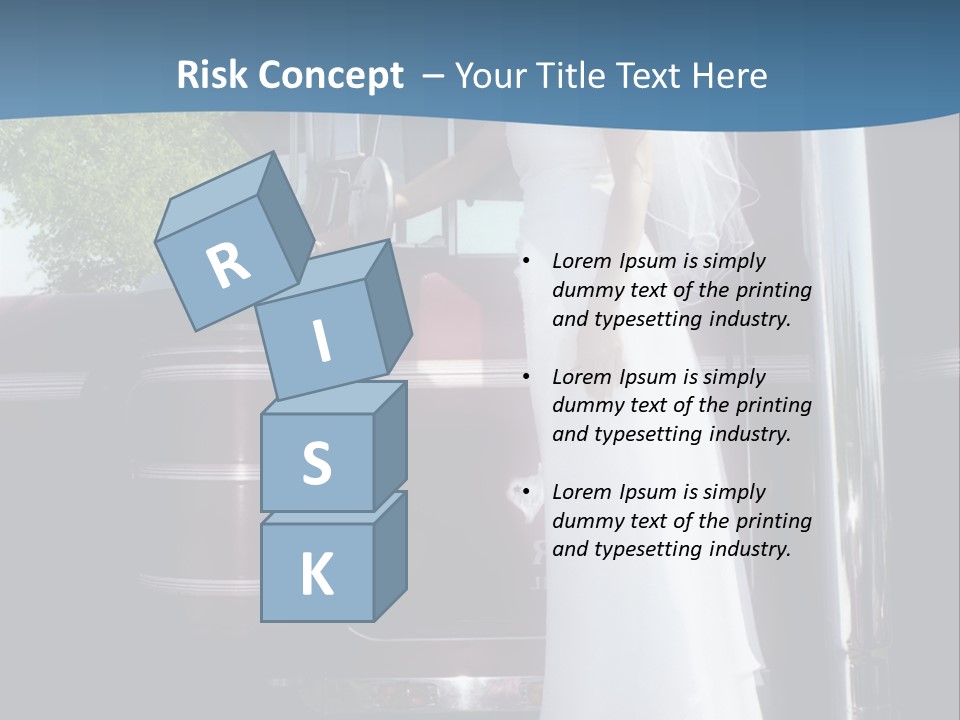 Trucker Bride PowerPoint Template