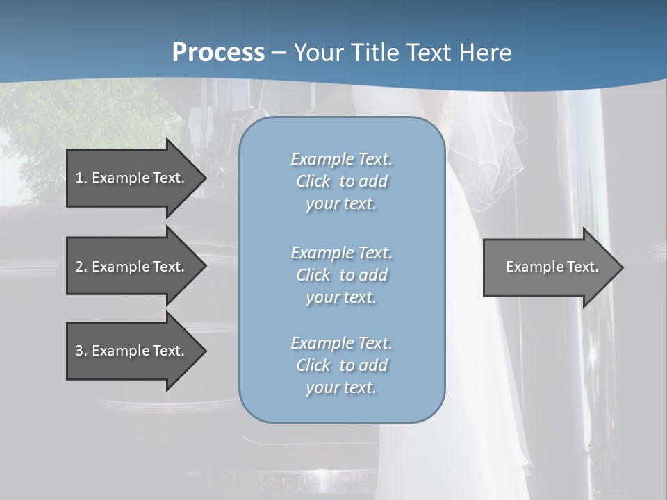 Trucker Bride PowerPoint Template