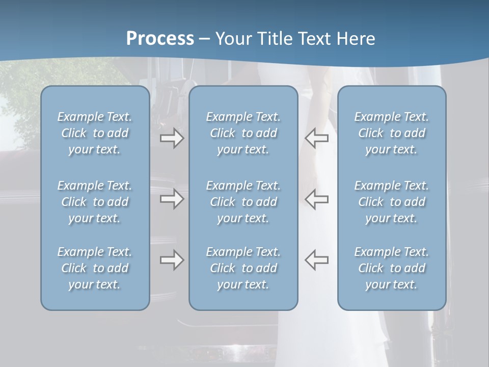 Trucker Bride PowerPoint Template