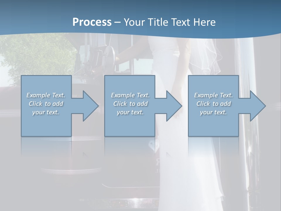 Trucker Bride PowerPoint Template
