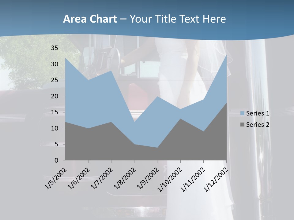 Trucker Bride PowerPoint Template