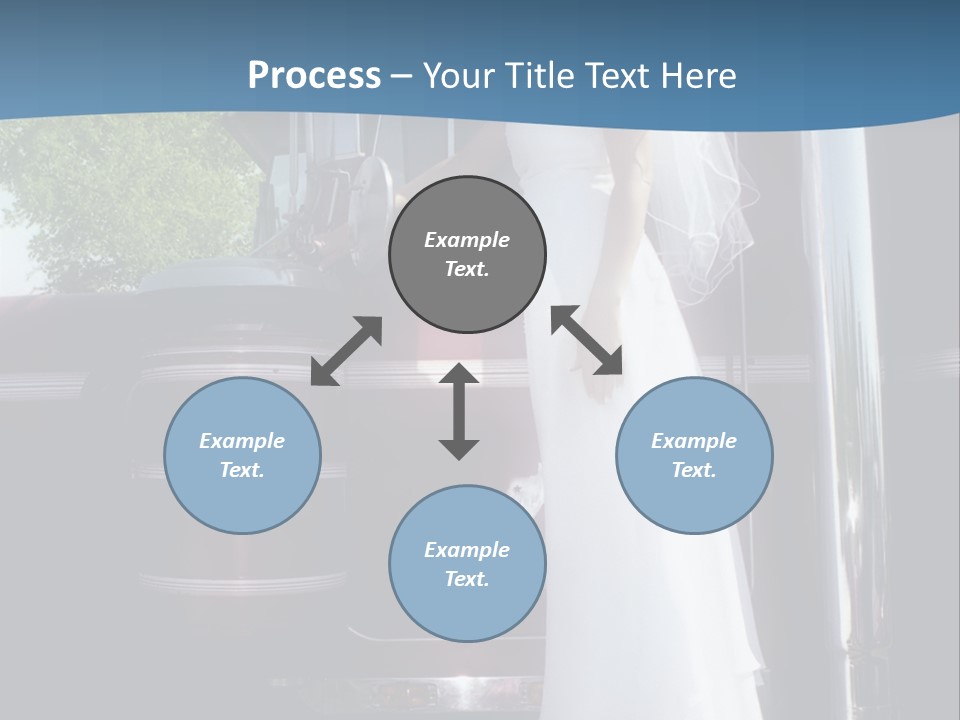 Trucker Bride PowerPoint Template
