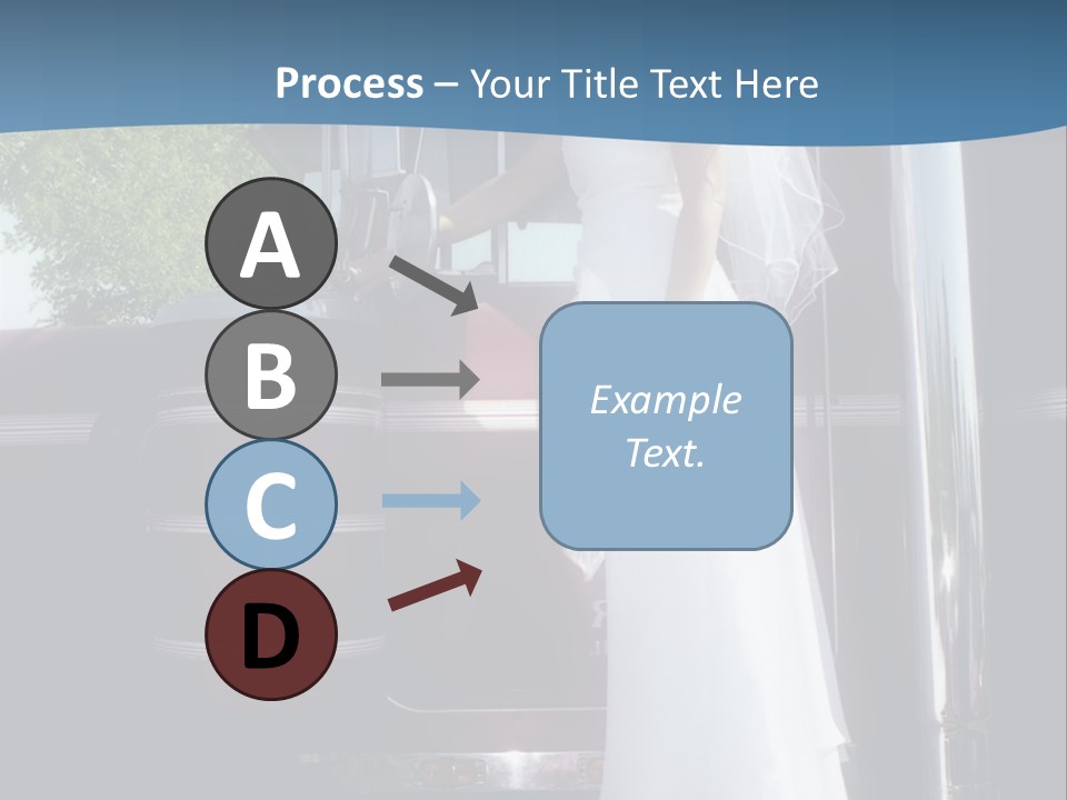 Trucker Bride PowerPoint Template