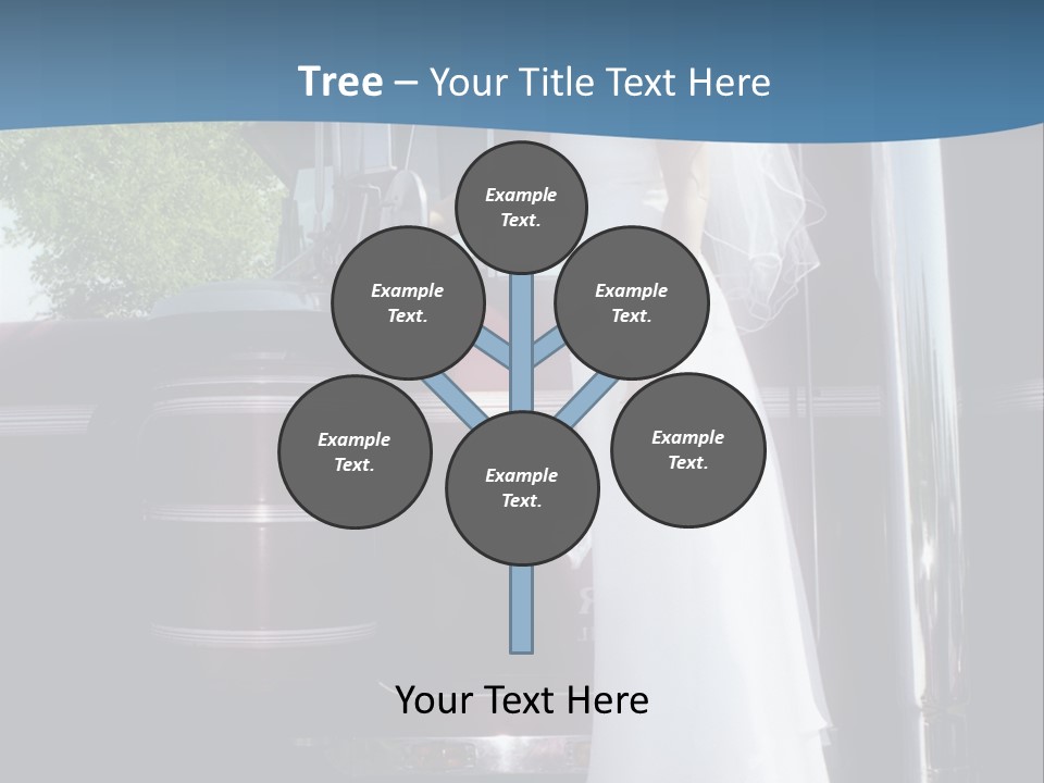 Trucker Bride PowerPoint Template