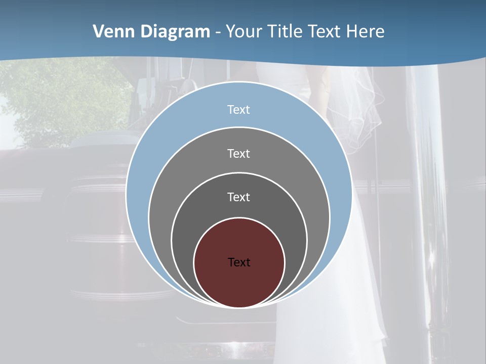 Trucker Bride PowerPoint Template