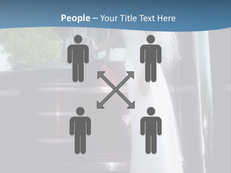 Trucker Bride PowerPoint Template