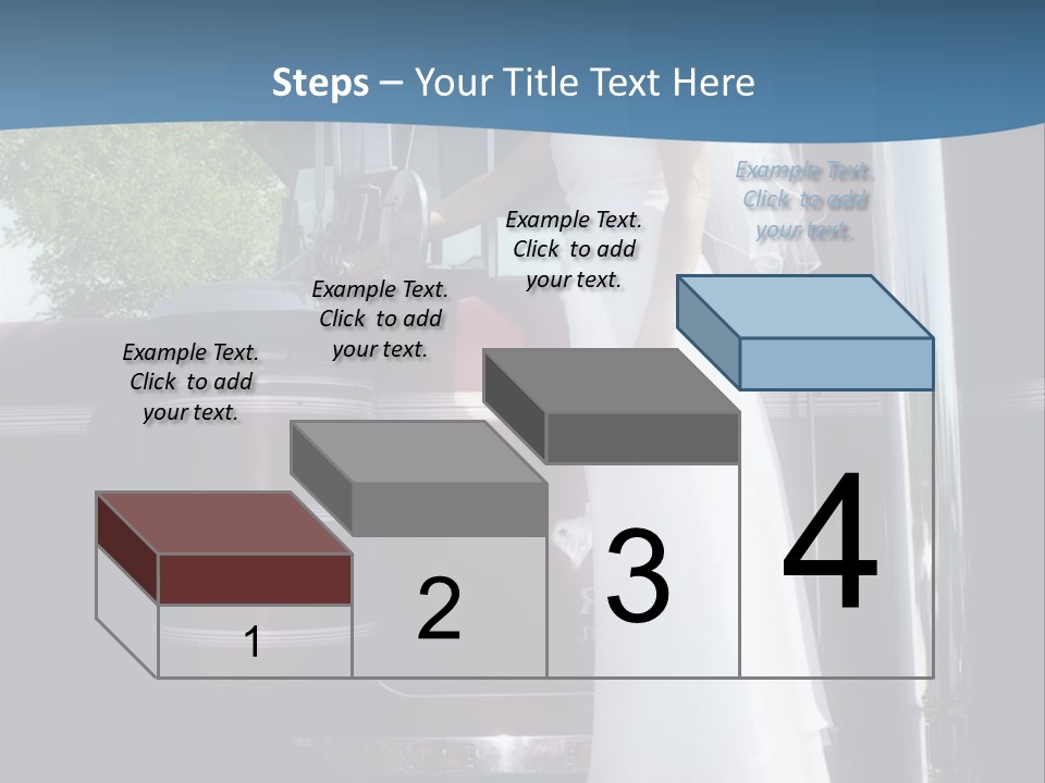 Trucker Bride PowerPoint Template