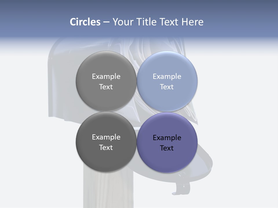 Mail Box Overflowing With Mail, Bills, Junk Mail, E-Mails And Other Unwanted Correspondence PowerPoint Template