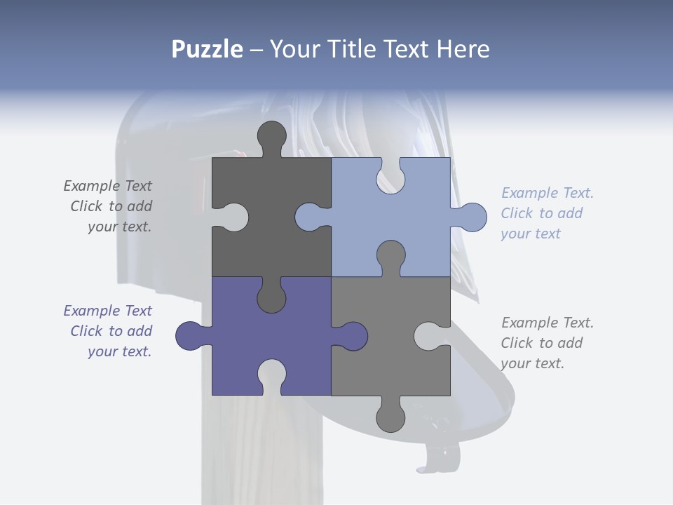 Mail Box Overflowing With Mail, Bills, Junk Mail, E-Mails And Other Unwanted Correspondence PowerPoint Template