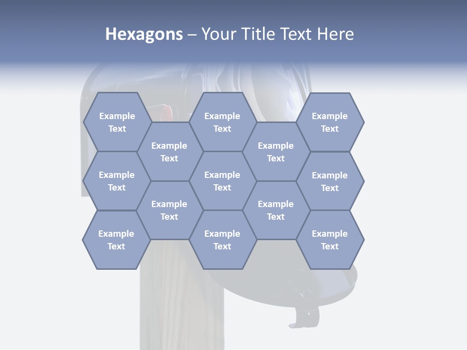 Mail Box Overflowing With Mail, Bills, Junk Mail, E-Mails And Other Unwanted Correspondence PowerPoint Template