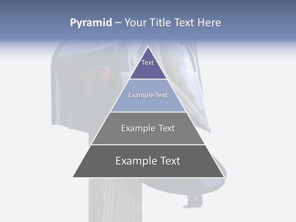 Mail Box Overflowing With Mail, Bills, Junk Mail, E-Mails And Other Unwanted Correspondence PowerPoint Template