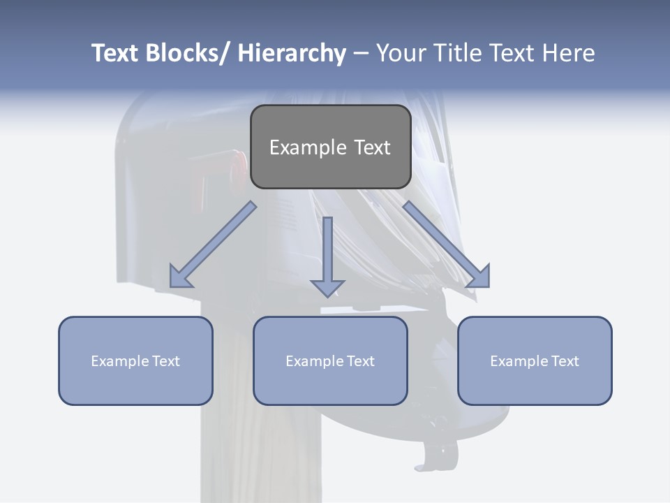 Mail Box Overflowing With Mail, Bills, Junk Mail, E-Mails And Other Unwanted Correspondence PowerPoint Template