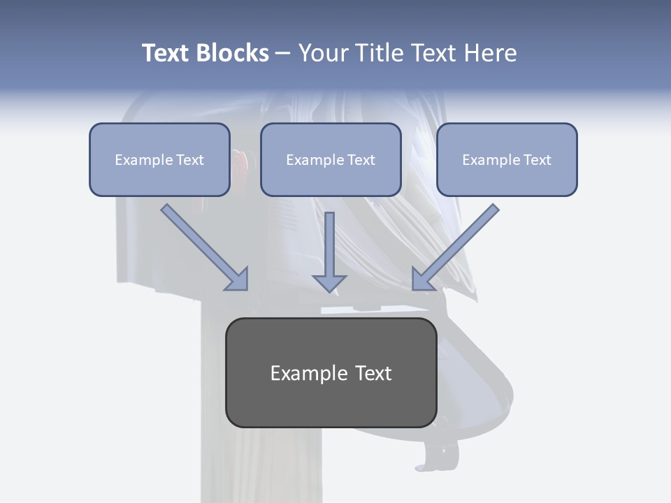 Mail Box Overflowing With Mail, Bills, Junk Mail, E-Mails And Other Unwanted Correspondence PowerPoint Template