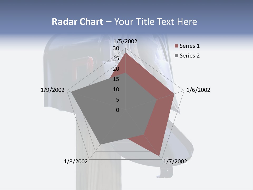 Mail Box Overflowing With Mail, Bills, Junk Mail, E-Mails And Other Unwanted Correspondence PowerPoint Template