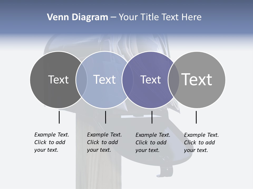 Mail Box Overflowing With Mail, Bills, Junk Mail, E-Mails And Other Unwanted Correspondence PowerPoint Template