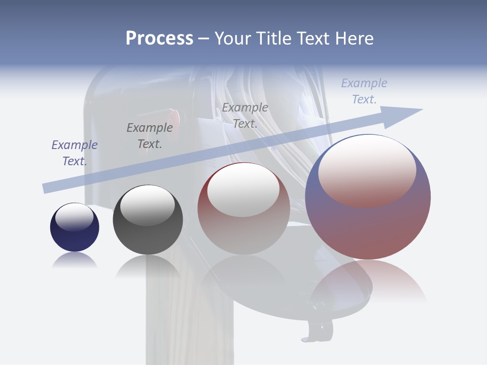 Mail Box Overflowing With Mail, Bills, Junk Mail, E-Mails And Other Unwanted Correspondence PowerPoint Template