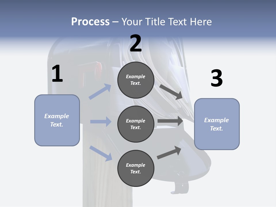 Mail Box Overflowing With Mail, Bills, Junk Mail, E-Mails And Other Unwanted Correspondence PowerPoint Template