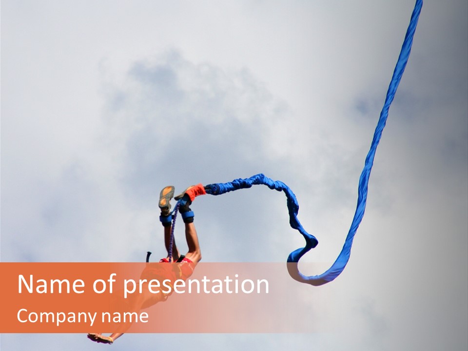 The Bungee Jump PowerPoint Template