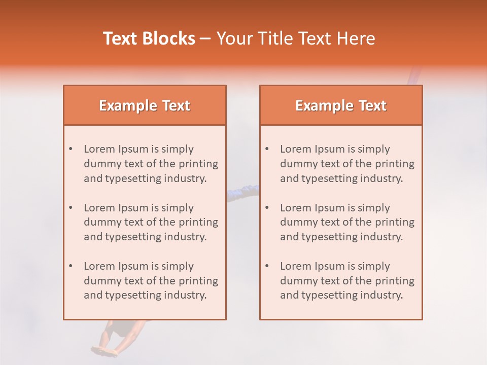 The Bungee Jump PowerPoint Template
