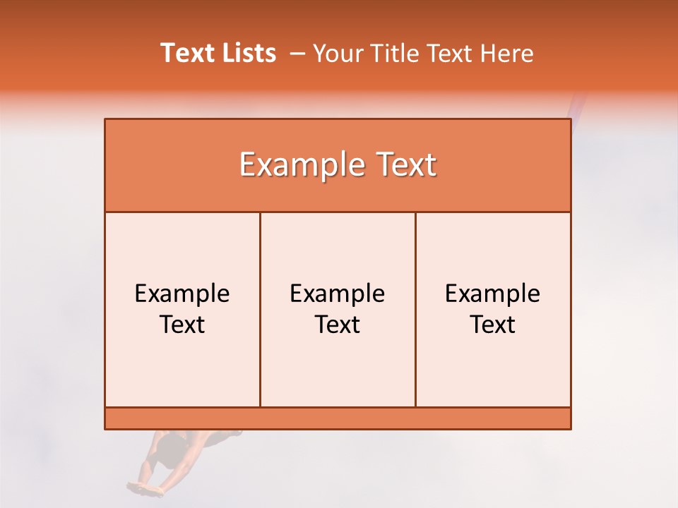 The Bungee Jump PowerPoint Template
