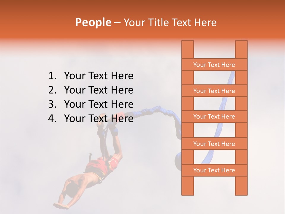 The Bungee Jump PowerPoint Template