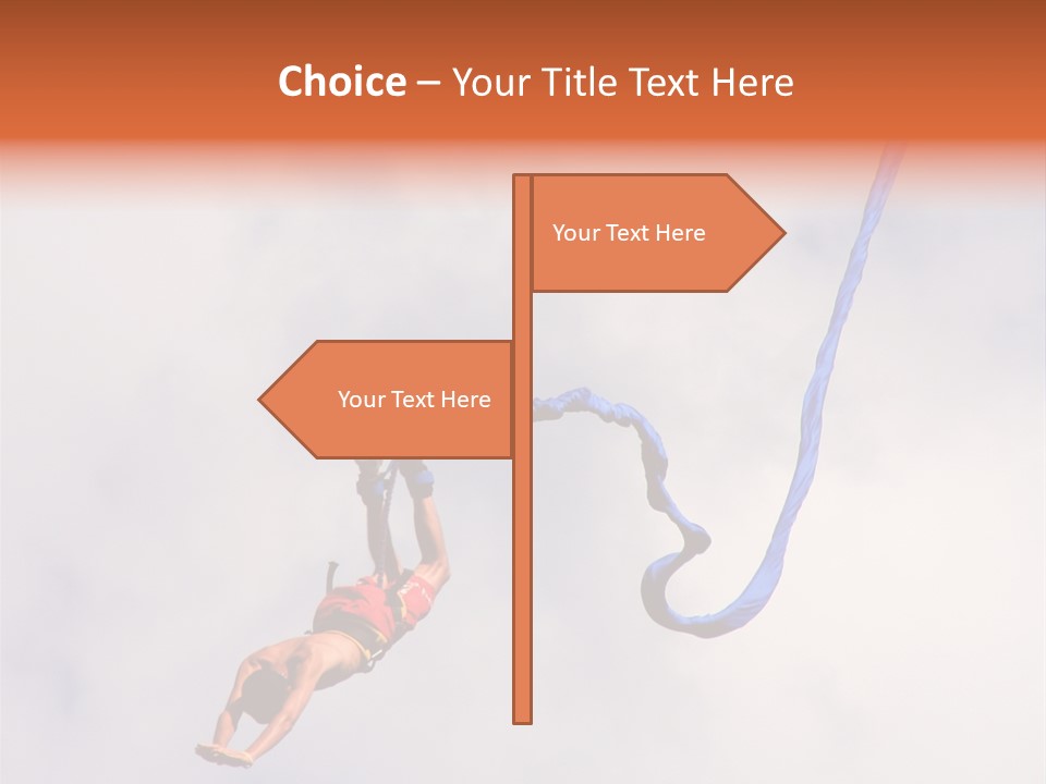 The Bungee Jump PowerPoint Template