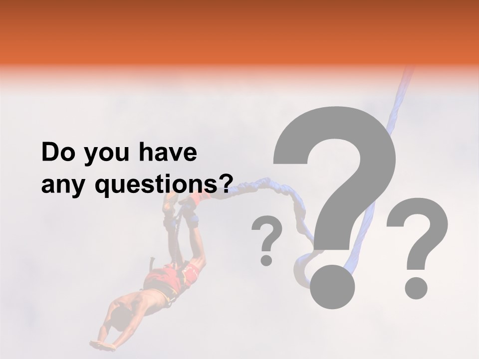 The Bungee Jump PowerPoint Template