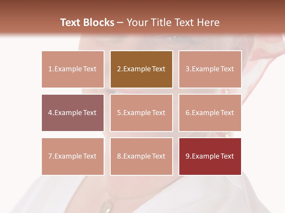 A Cancer Patient Wearing A Scarf To Hide Her Baldness. First In A Sequence Of Gradually Removing The Scarf. PowerPoint Template