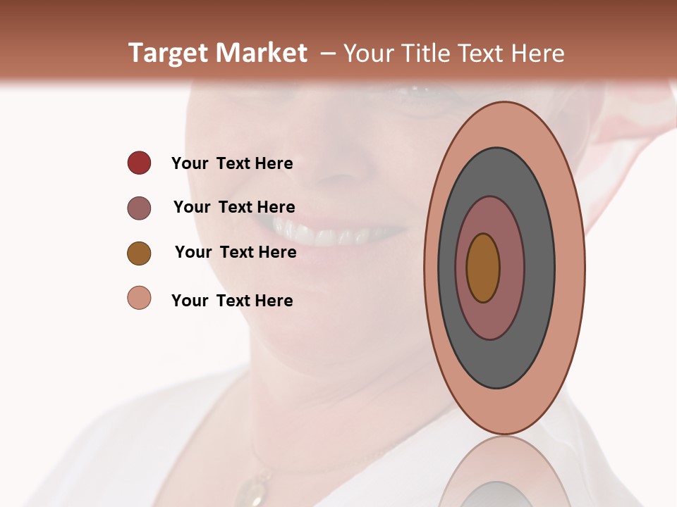 A Cancer Patient Wearing A Scarf To Hide Her Baldness. First In A Sequence Of Gradually Removing The Scarf. PowerPoint Template