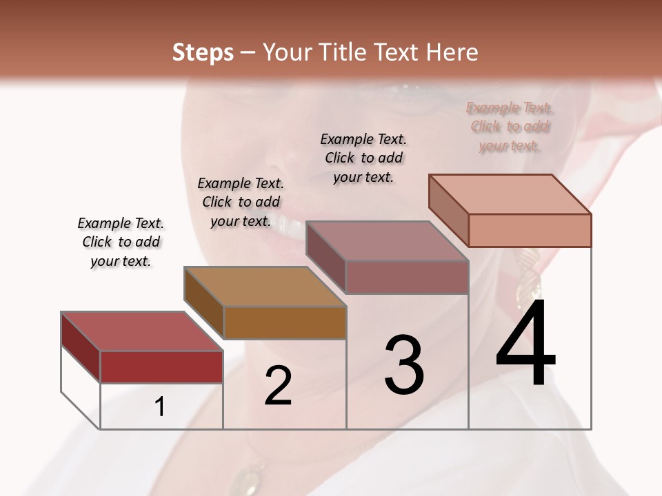 A Cancer Patient Wearing A Scarf To Hide Her Baldness. First In A Sequence Of Gradually Removing The Scarf. PowerPoint Template