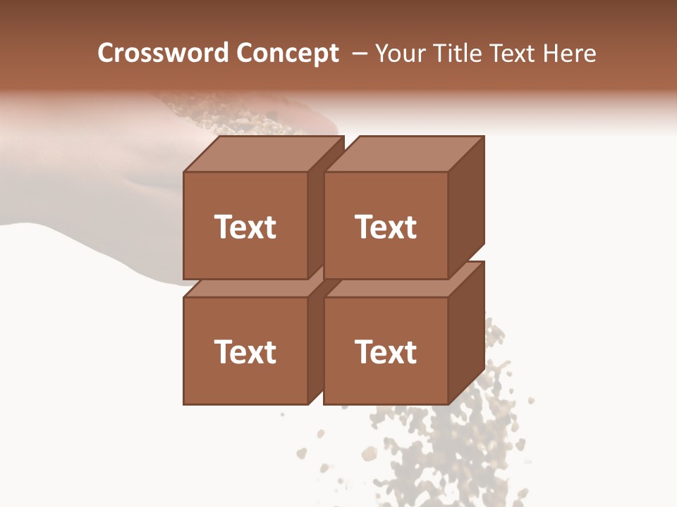 Herbs On White Background Isolated PowerPoint Template