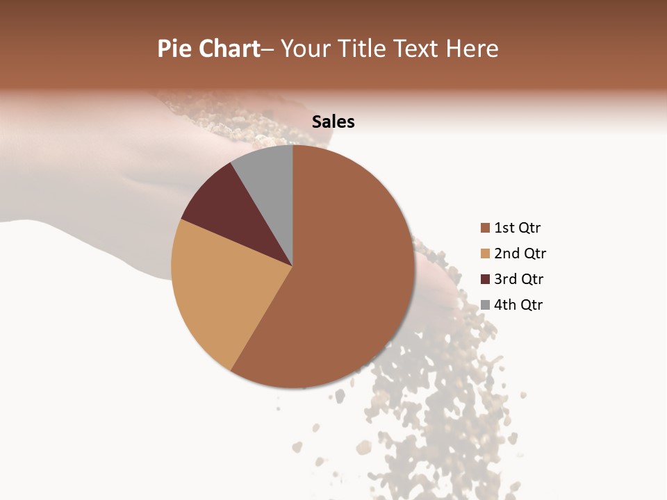 Herbs On White Background Isolated PowerPoint Template
