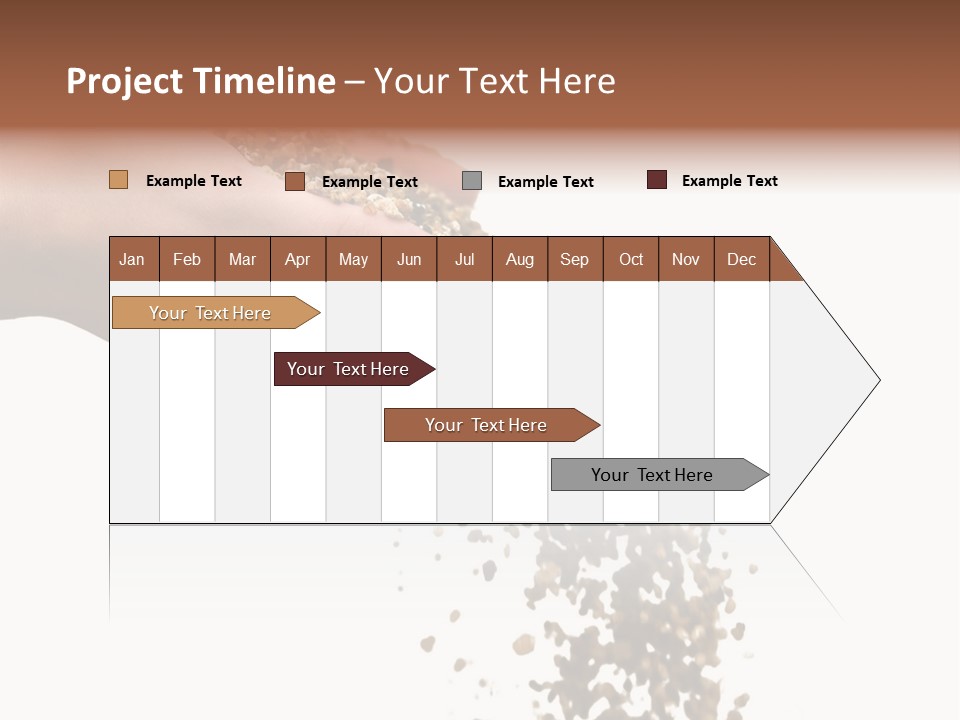 Herbs On White Background Isolated PowerPoint Template