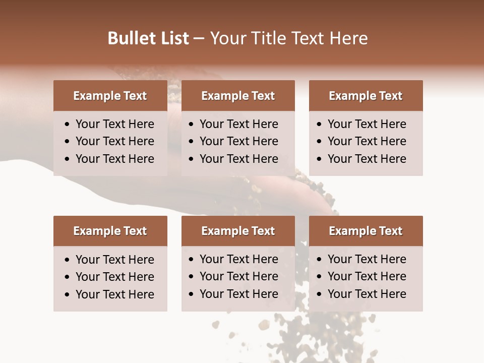 Herbs On White Background Isolated PowerPoint Template