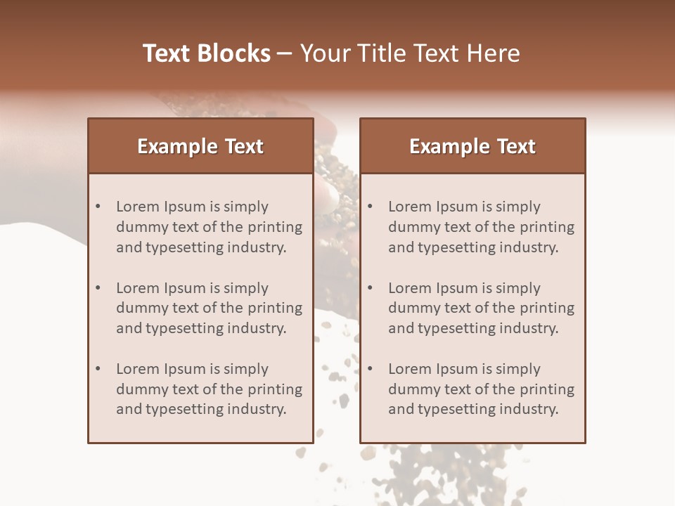 Herbs On White Background Isolated PowerPoint Template
