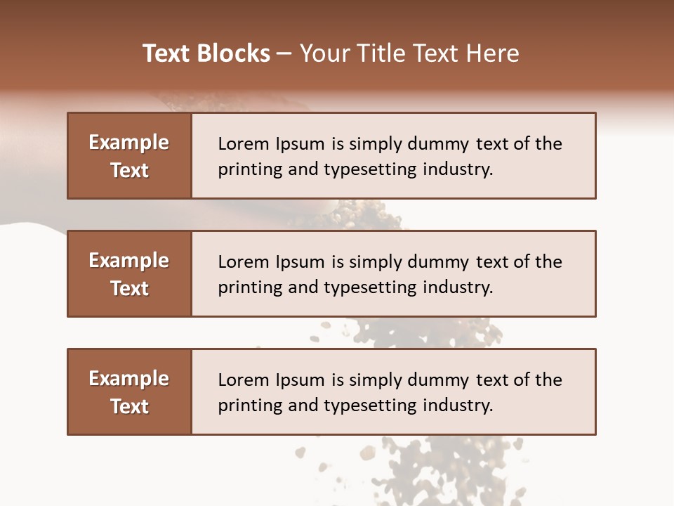 Herbs On White Background Isolated PowerPoint Template