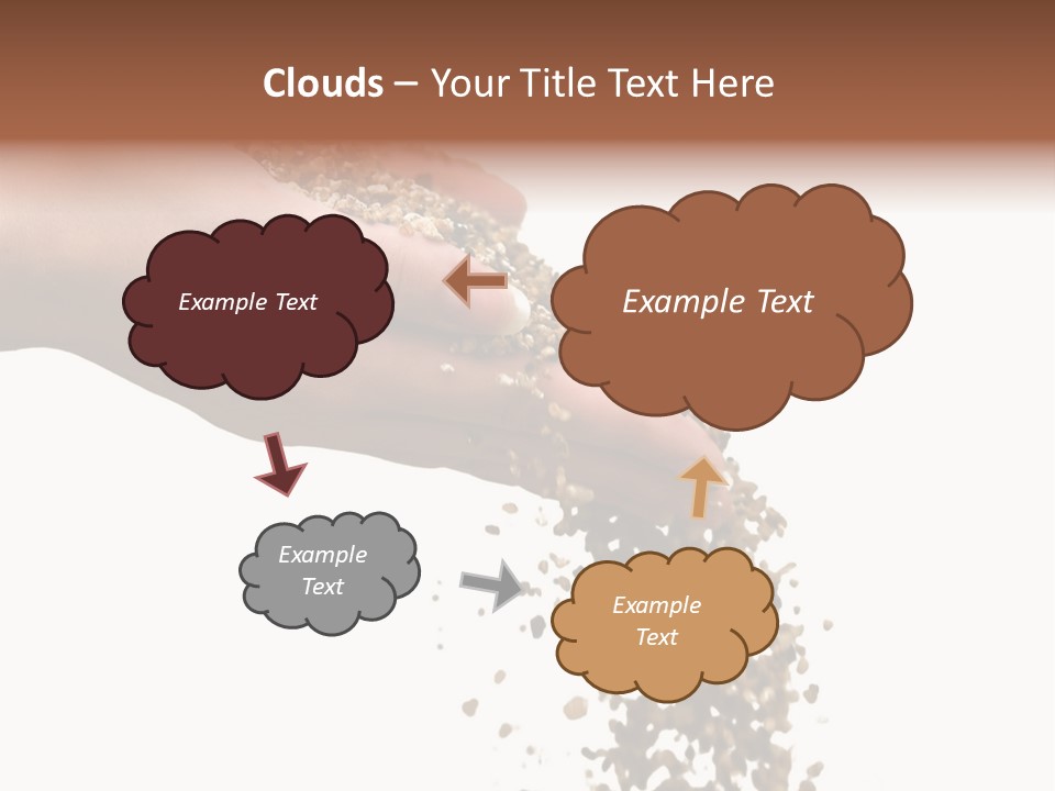 Herbs On White Background Isolated PowerPoint Template