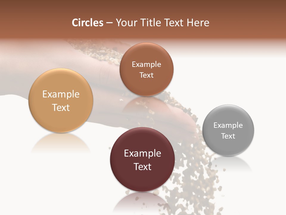 Herbs On White Background Isolated PowerPoint Template