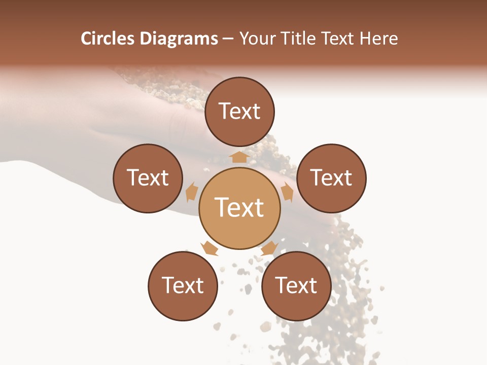 Herbs On White Background Isolated PowerPoint Template