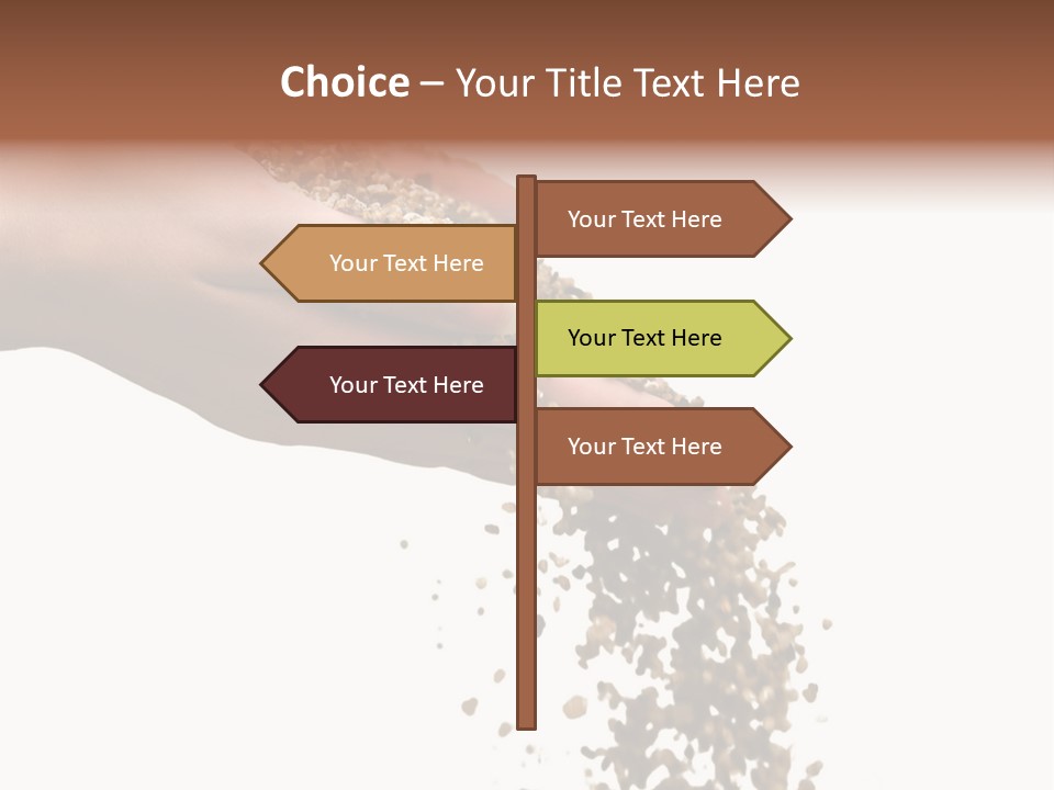 Herbs On White Background Isolated PowerPoint Template