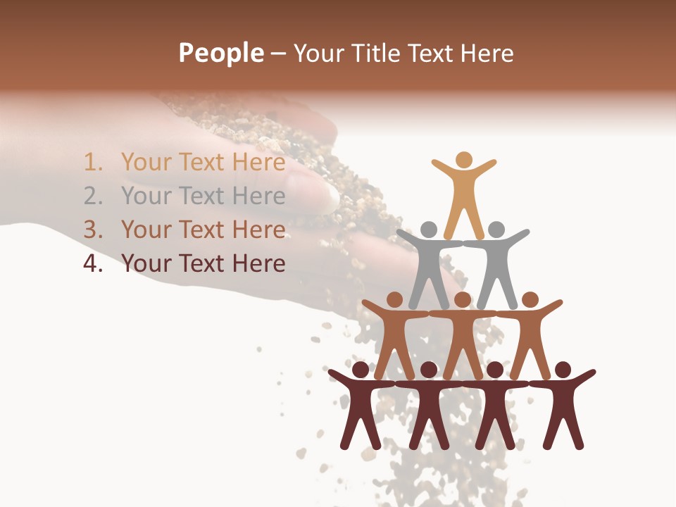 Herbs On White Background Isolated PowerPoint Template