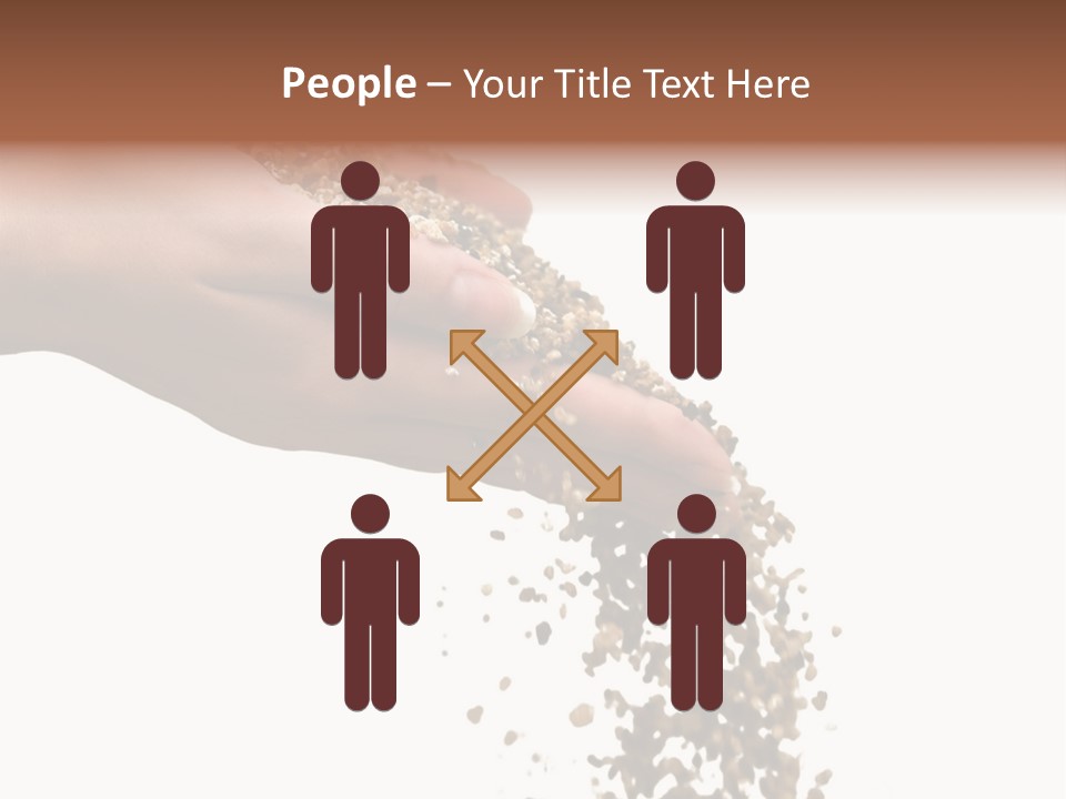 Herbs On White Background Isolated PowerPoint Template