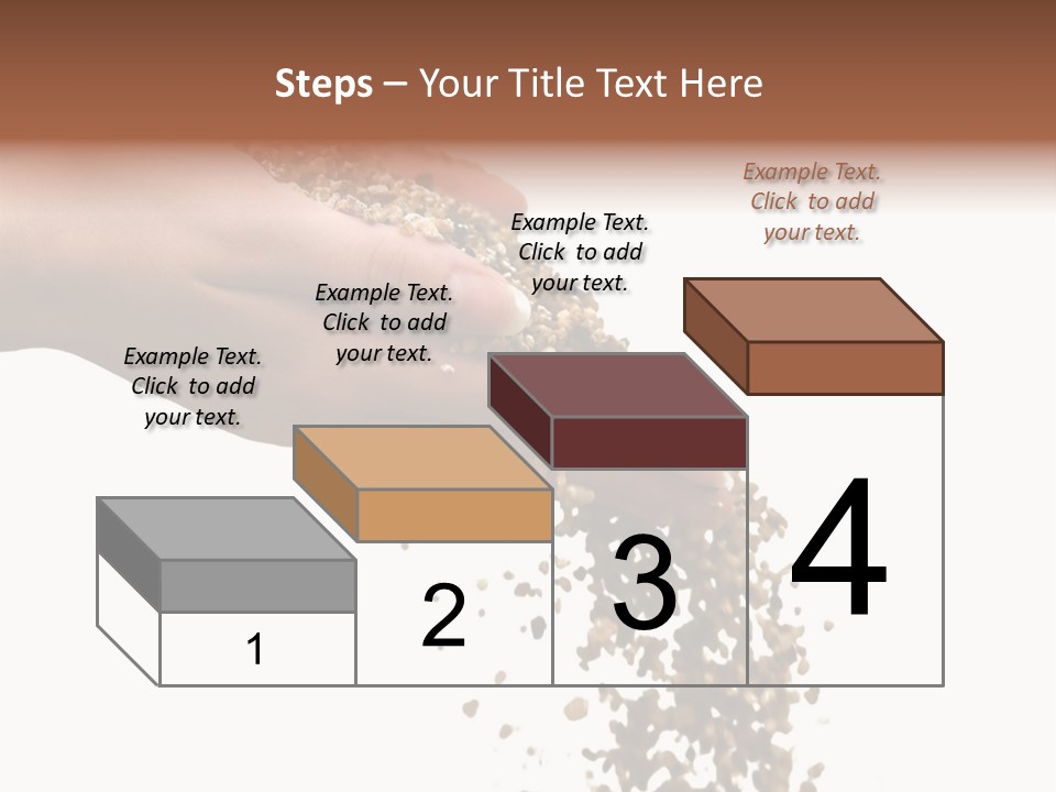 Herbs On White Background Isolated PowerPoint Template