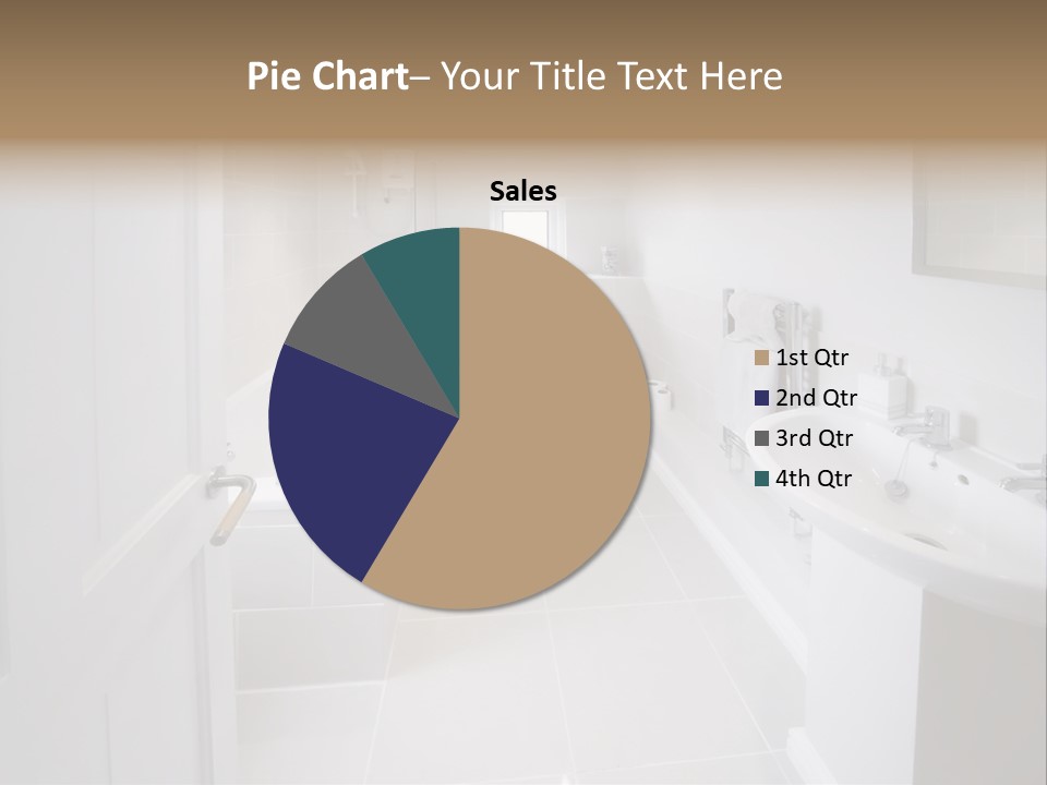 Bathroom Sink Shower Loo Toilet Bath Sink PowerPoint Template