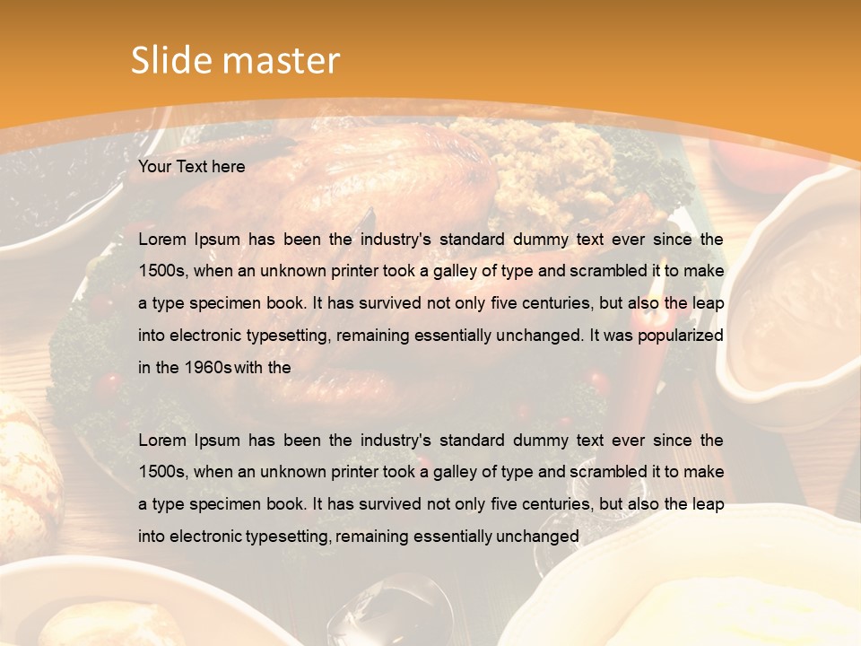 Thanksgiving Feast PowerPoint Template