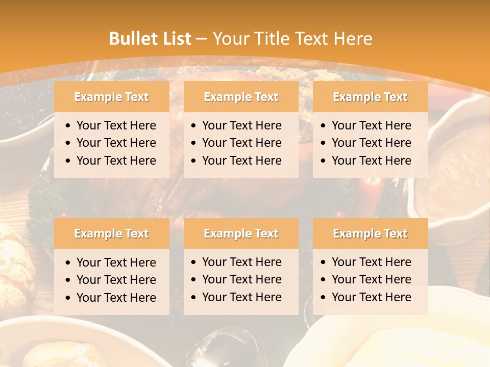 Thanksgiving Feast PowerPoint Template