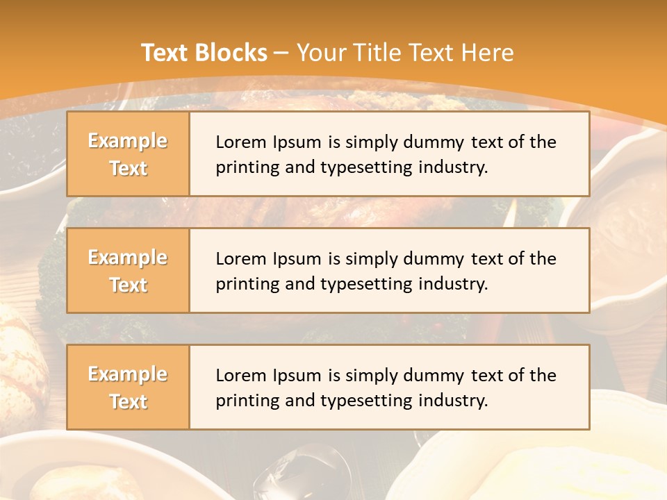 Thanksgiving Feast PowerPoint Template