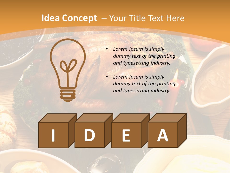 Thanksgiving Feast PowerPoint Template
