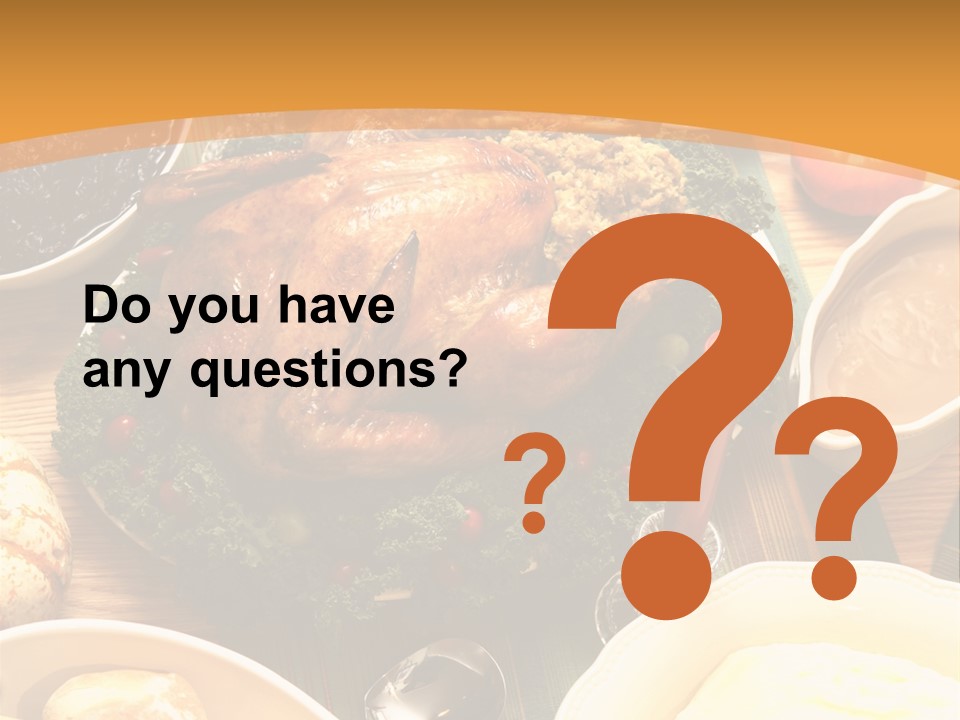 Thanksgiving Feast PowerPoint Template